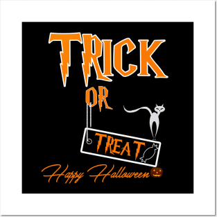 TRICK OR TREAT Posters and Art